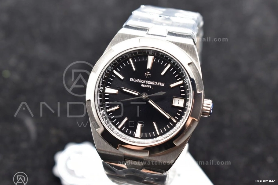 ZF Edition SS 1:1 A Best Bracelet Black Dial on 4500V SportInspired Overseas 926 SS 0727